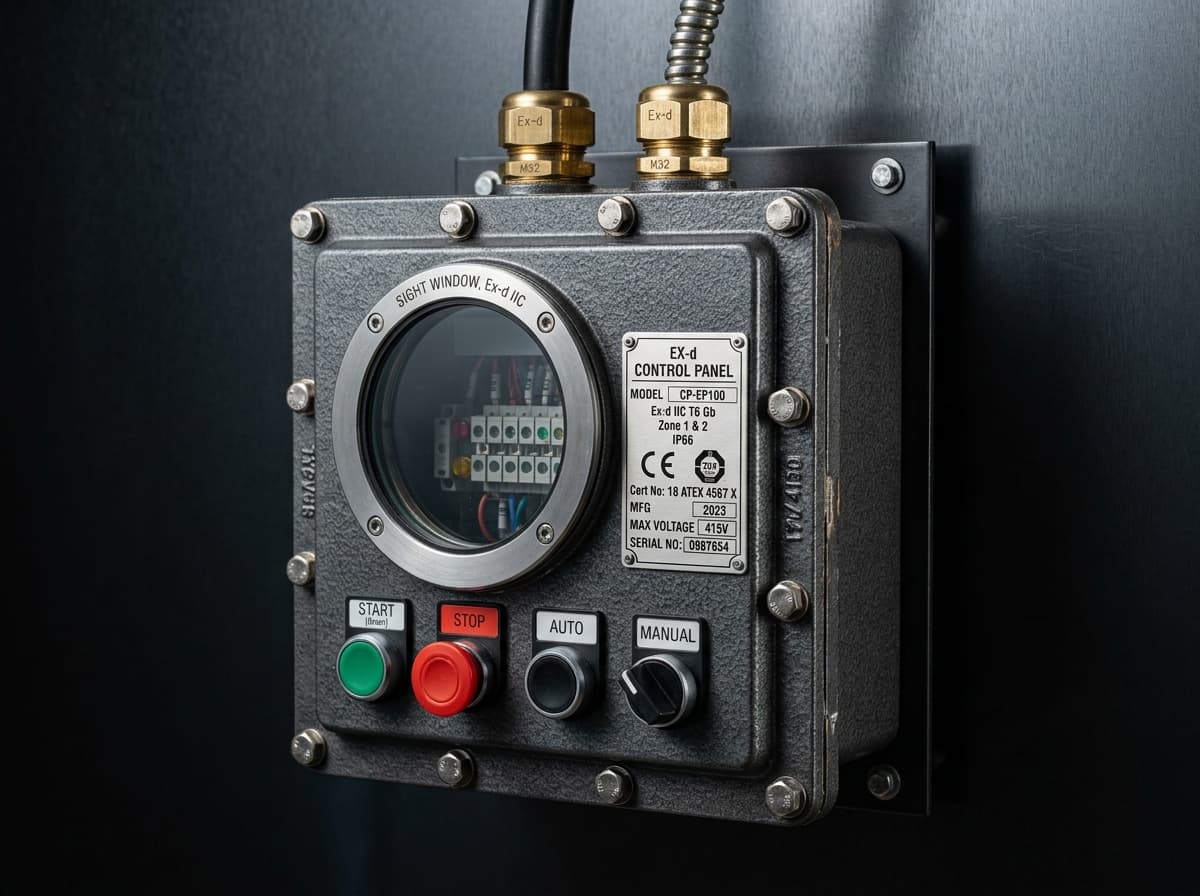 Flame Proof Industrial Panel (Ex-d)